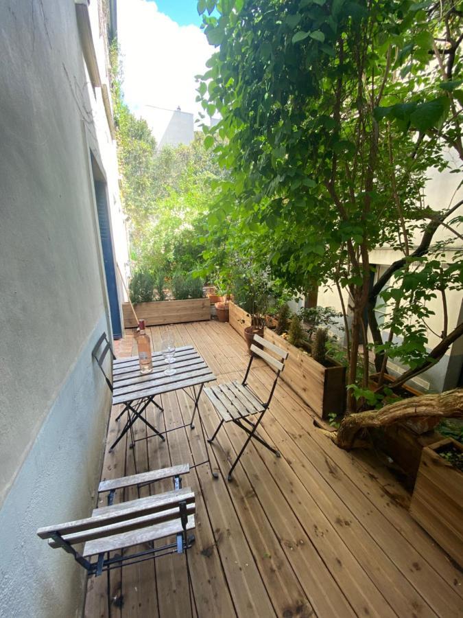 Апартаменти Alerte Bien Rare ! Studio Avec Terrasse Париж Екстер'єр фото